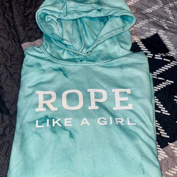Hooey Rope Like A Girl Hoodie - Picture 1 of 2